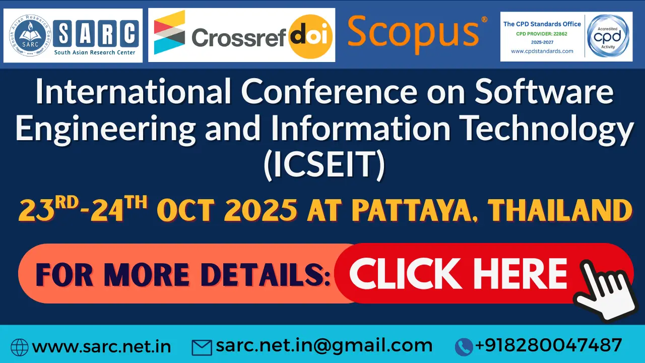 Software Engineering and Information Technology Conference in Thailand
